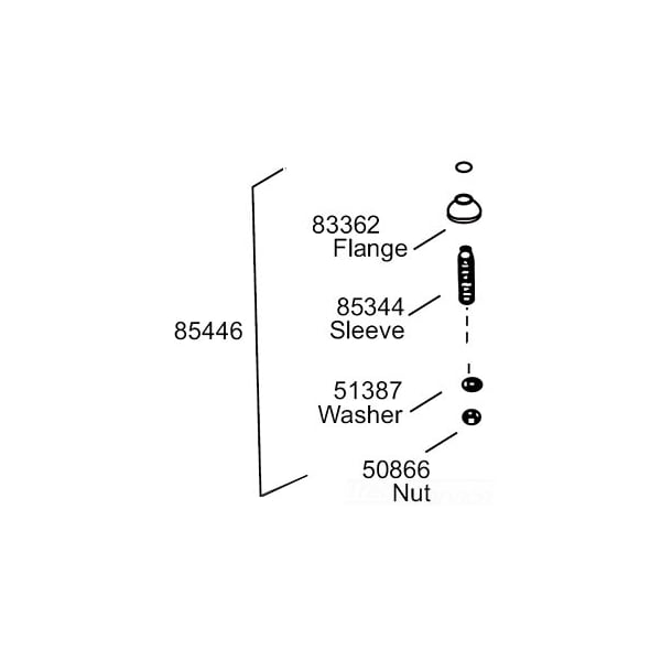 Kohler Trip Lever Assembly 85446G Zoro
